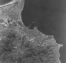 烟台Chefoo 1965年10月4日卫星图画
