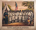 United States Colored Troops recruiting poster