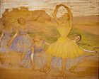 Edgar Degas, Group of Dancers c.1895-c.1897