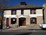 The La Cuidad de Mexico Grocery building was built in 1900 and is located at 217 S. San Francisco Street. It was listed in the National Register of Historic Places April 30, 1906, Ref. #86000906.