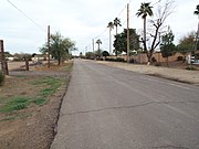 Griffith Ave., a dead end street, is the only remaining street of the once Russian (Molokan) Farmers Village.