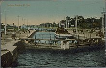 Lachine Locks between 1903 and 1920