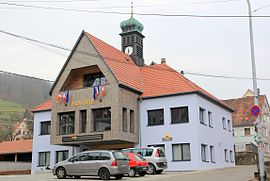 New town hall of Breitenbach