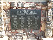 Old Fort Utah marker