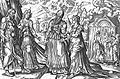 Miriam and her husband Aaron argue a point of comparative religion with Moses and his Midianite (or Kushite) wife Zipporah