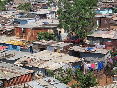 Shanty town, Soweto