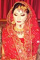 穿巴基斯坦婚服的新娘