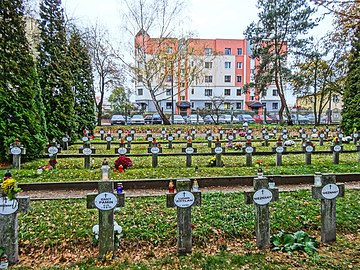 Heroes cemetery tombs