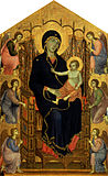 The Rucellai Madonna by Duccio di Buoninsegna