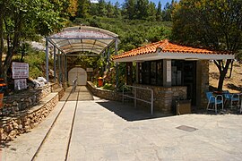 Petralona cave entrance