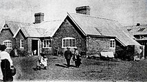 Trelew station, c. 1900.