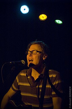 Jacob Golden performing at The Cellars, Portsmouth, England.