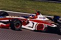 Jacques Villeneuve with Blue-Yellow/White-Red livery at the 1999 Canadian Grand Prix.