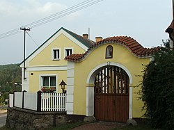 Gate of a former farmhouse