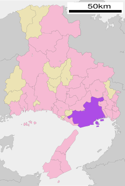 神户市在兵库县的位置