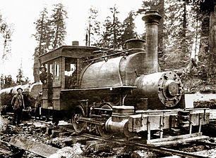 Lima steam locomotive