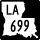 Louisiana Highway 699 marker