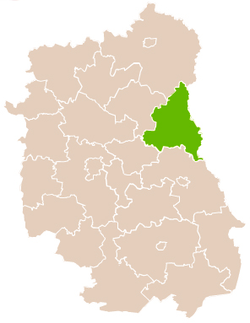 Location within the voivodeship