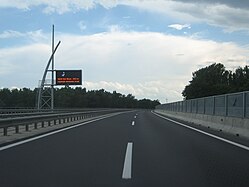 Most čez Muro, highway Vučja vas - Beltinci, Slovenia (2003)