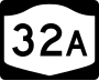 New York State Route 32A marker