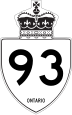 Highway 93 marker