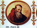 220-Paul III 1534 - 1549