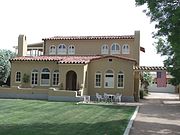 The N. Clyde Pierce House was built in 1927 and is located at 4505 E. Osborn Road. It was listed in the Phoenix Historic Property Register in May 1990 and on the National Register of Historic Places on January 8, 1998, reference #97001602..