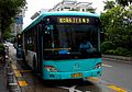 深圳巴士集团的安凯HFF6140G50D 14米三轴大容量巴士