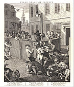 William Hogarth, "First Stage of Cruelty" (Plate I), The Four Stages of Cruelty, 1751