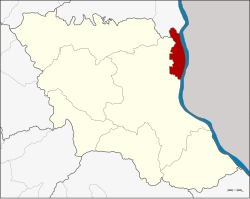 District location in Mukdahan province