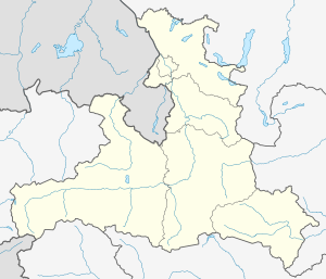 瓦尔斯-锡岑海姆在萨尔茨堡州的位置