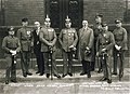 Hitler with his co-conspirators in the Beer Hall Putsch (Die Angeklagten im Hitlerprozeß)