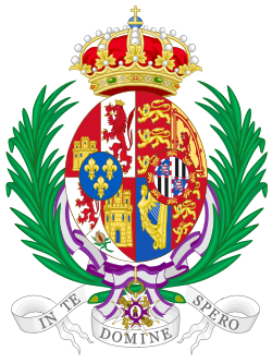 Arms of Queen Victoria Eugenie.