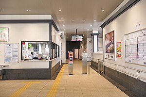 JR车站验票口(2022年1月)