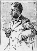 1895 sketch of Redding