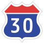 Expressway No.30 shield}}