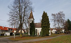 Chapel in the centre of Koupě