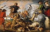 Peter Paul Rubens, c.1615-1621, Wolf and Fox Hunt, Metropolitan Museum of Art