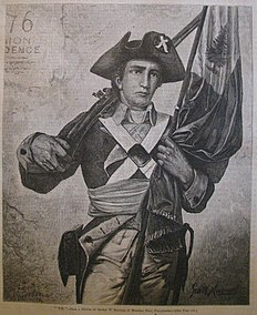 '76 (Soldier of the Revolution), Harper's Weekly, July 15, 1876