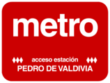 Sign used in access to the station until 1997.