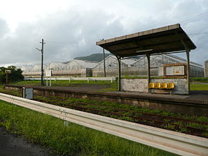萨摩川尻站月台