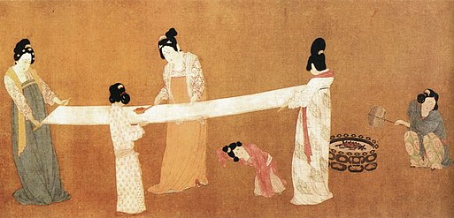 Hanfu in a famous Tang dynasty painting
