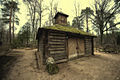 Cemetery chapel.