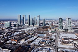 旺市都會中心（英語：Vaughan Metropolitan Centre） (2022年)