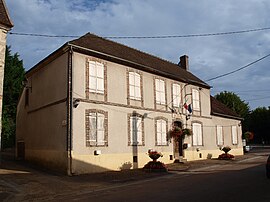 The town hall in Villecien