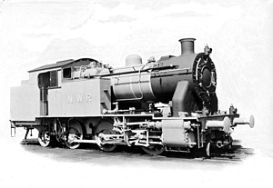Vulcan Foundry works photo of NWR no. 301.