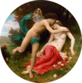 Flora and Zephyr (William Bouguereau)