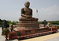 Statue of Tirthankara Mahāvīra at Ahinsa sthal