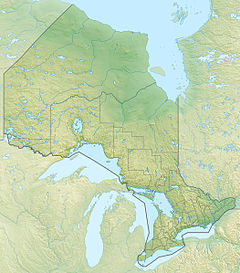 Nipigon River is located in Ontario