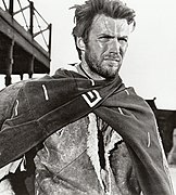 Eastwood as the Man with No Name in A Fistful of Dollars (1964)